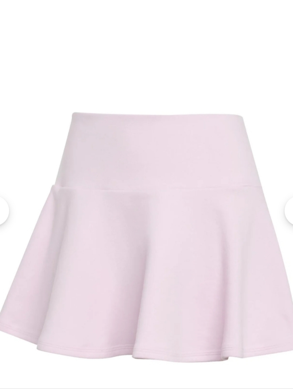 Women's Light Pink Flared Skirt - Picture 2 of 7